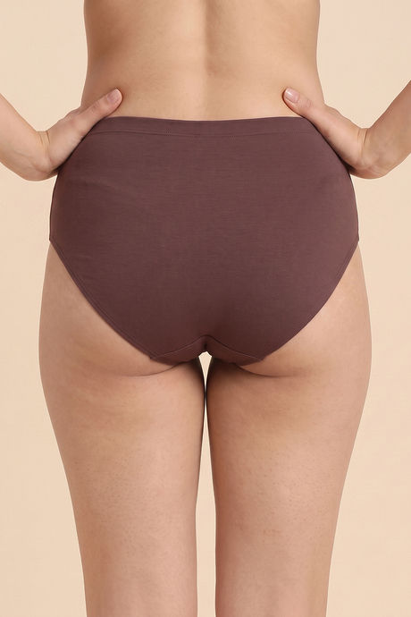 Zivame Medium Rise Full Coverage Hipster Panty (Pack of 3) - Multicolor — image 11